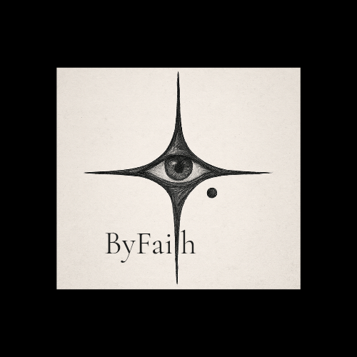 ByFaith brand identity: mark detail