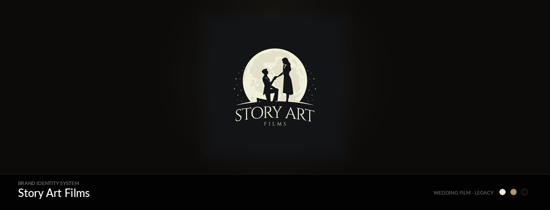 Story Art Films brand identity: primary mark